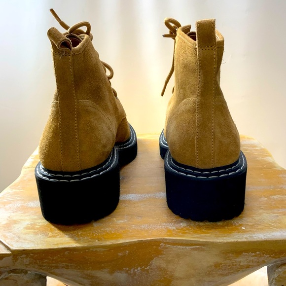 NWOT- LINEA Paolo Taylor Lace Up Boot - Picture 4 of 9